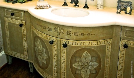 DIY Bathroom Cabinet Refacing Made Easy